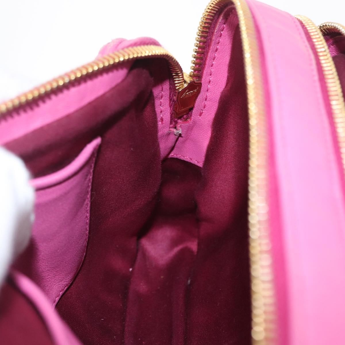 Miu Miu Tech Matelasse Leather, Pink, Leather, Crossbody Bag