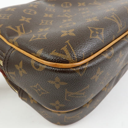 Louis Vuitton Reporter Monogram Canvas, Brown, Canvas, Shoulder Bag