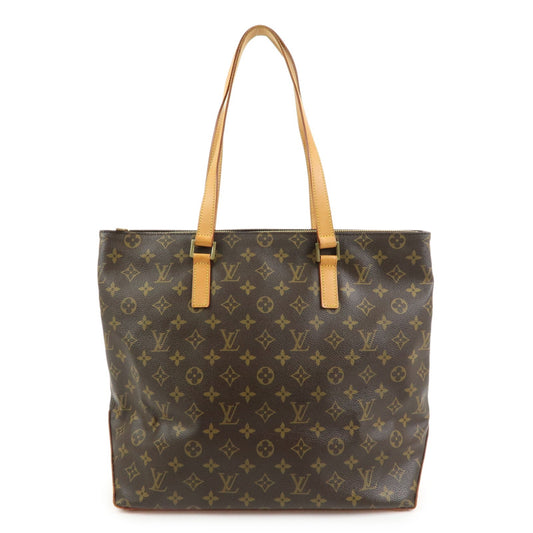 Louis Vuitton Cabas Mezzo Monogram Canvas, Brown, Canvas, Tote Bag
