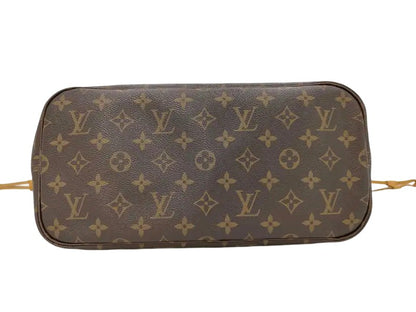 Louis Vuitton Neverfull Monogram, Brown, Canvas, Tote Bag