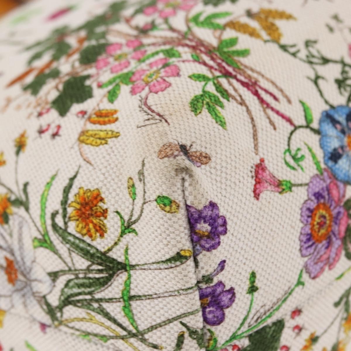 Gucci Craft Flora Canvas, Multicolour, Canvas, Tote Bag