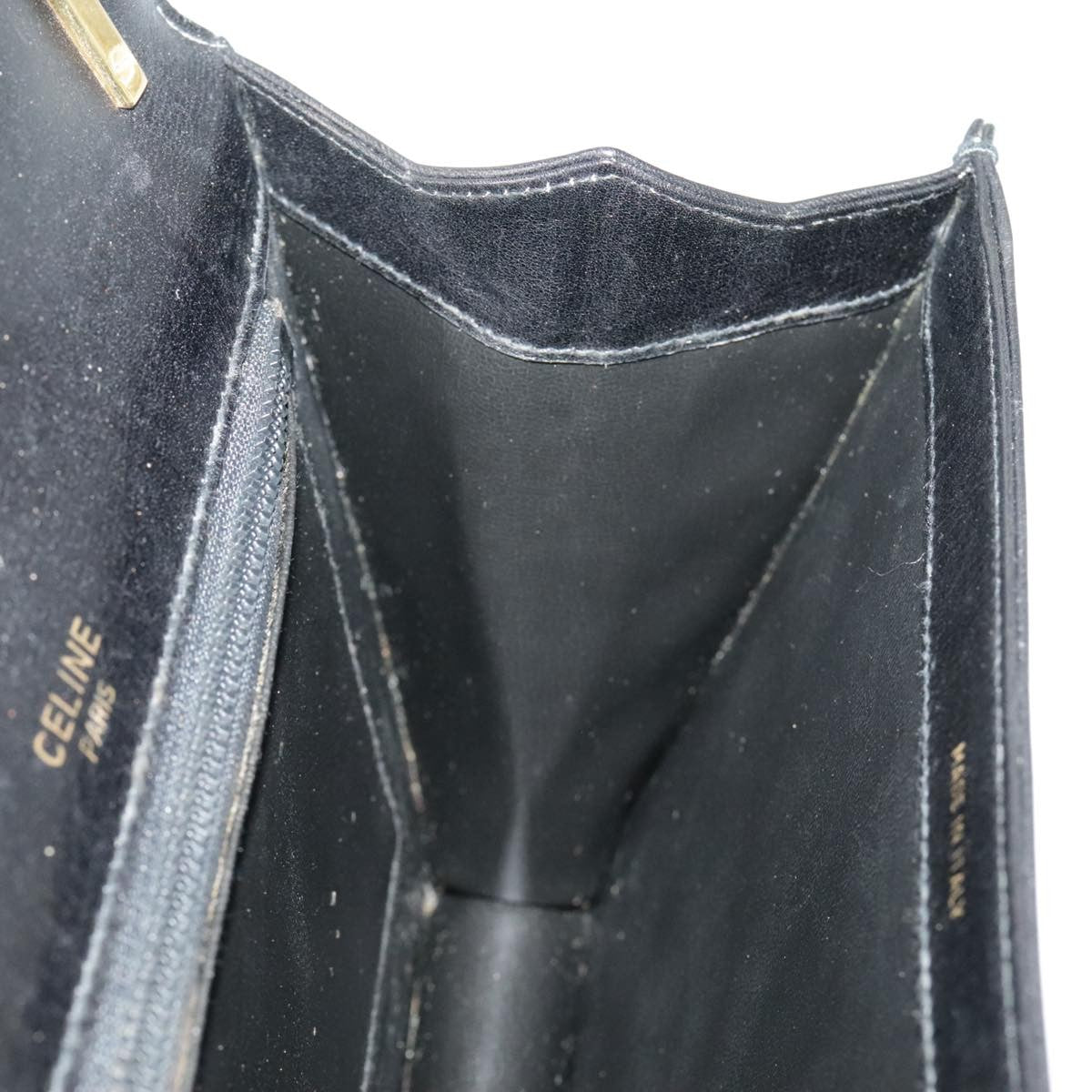 Gucci Shoulder Leather, Black, Leather, Shoulder Bag