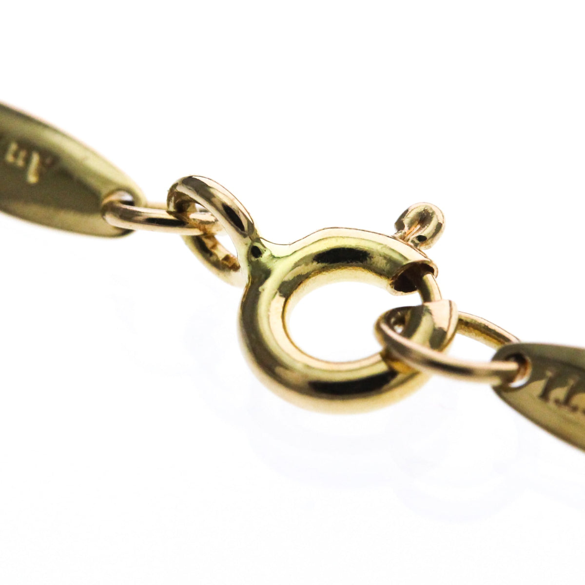 Tiffany & Co. Elsa Peretti Diamonds By The Yard Pendant 18K Rose Gold and Diamond, Gold, Pink Gold, Necklace