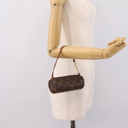 Louis Vuitton Papillon Pochette Monogram Canvas, Brown, Canvas, Clutch