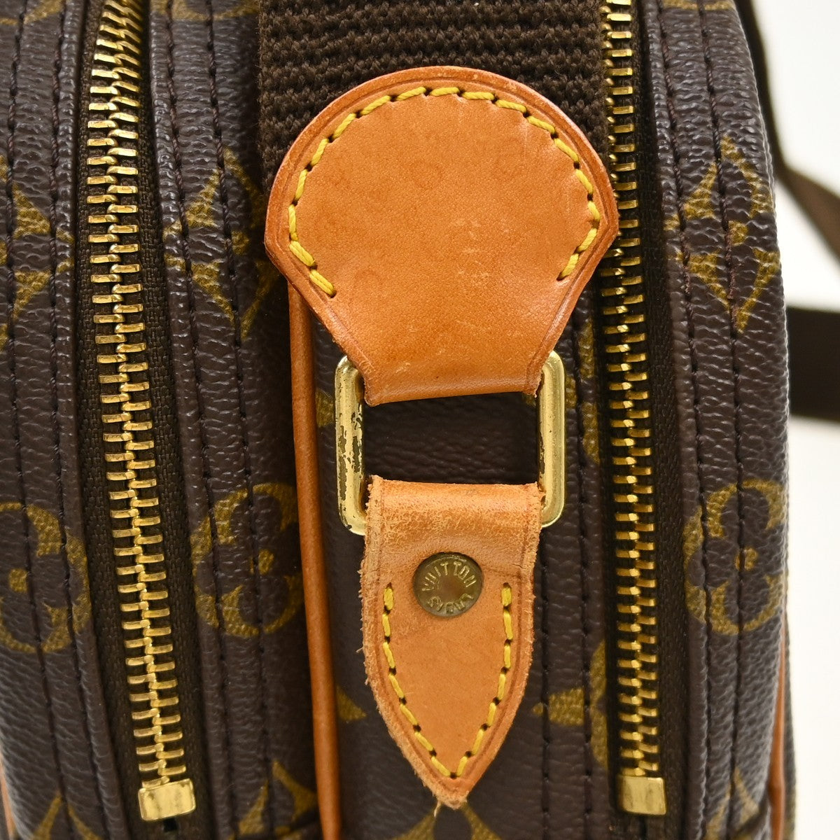 Louis Vuitton Reporter Monogram Canvas, Brown, Canvas, Shoulder Bag