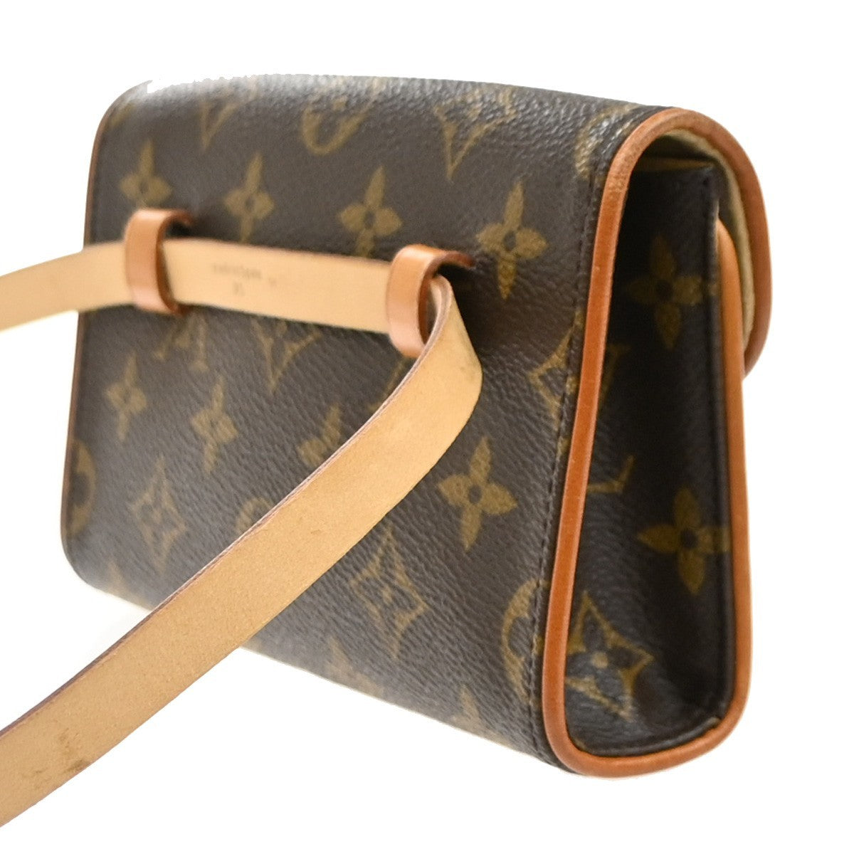 Louis Vuitton Florentine Waist Monogram Canvas, Brown, Canvas, Handbag