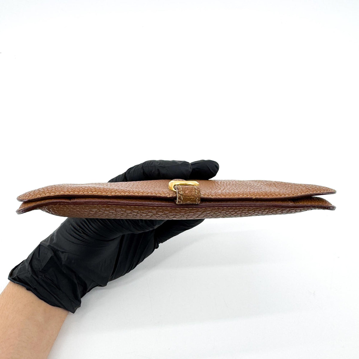 Hermes Dogon Compact Leather, Brown, Leather, Wallet