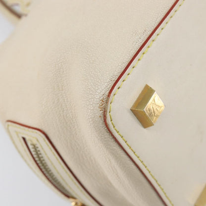 Louis Vuitton Suhali L'Ingenieux Leather, White, Leather, Handbag
