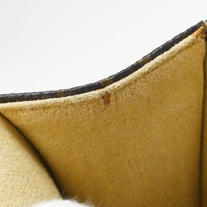 Louis Vuitton Florentine Pochette Damier, Brown, Canvas, Clutch