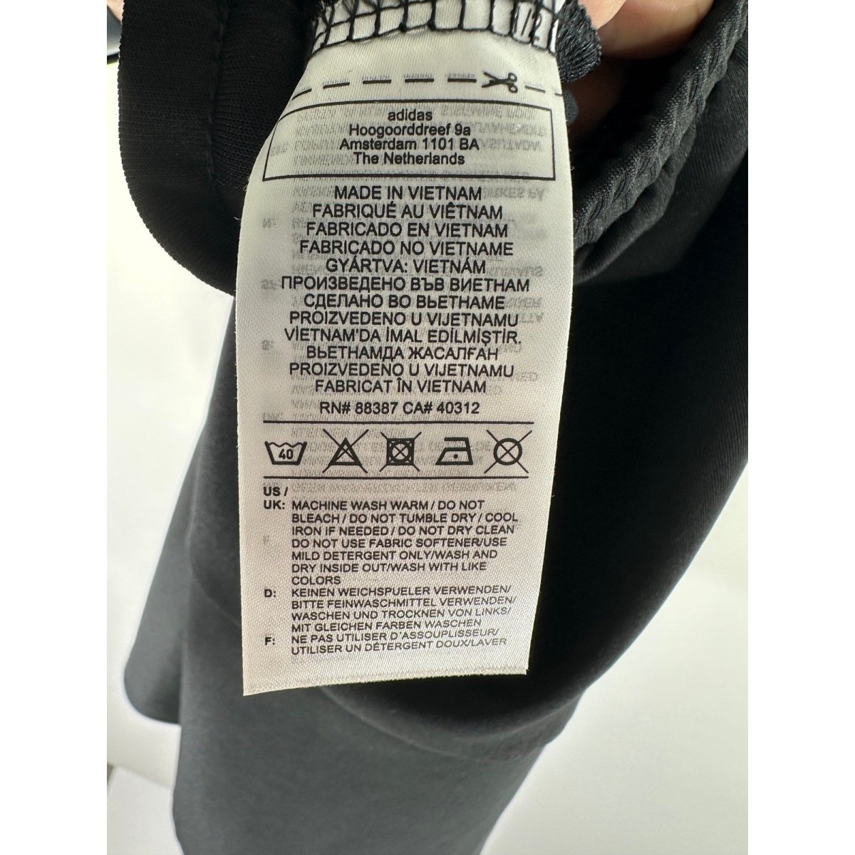 Adidas Midi Skirt Black - Brandsamsara