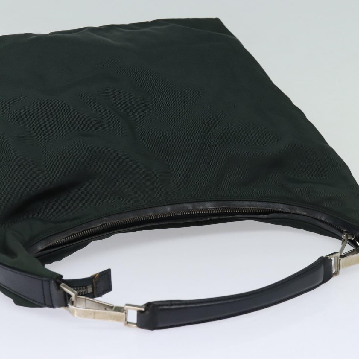 Gucci Vintage Shoulder Bag Nylon, KHAKI, NYLON, Shoulder bag