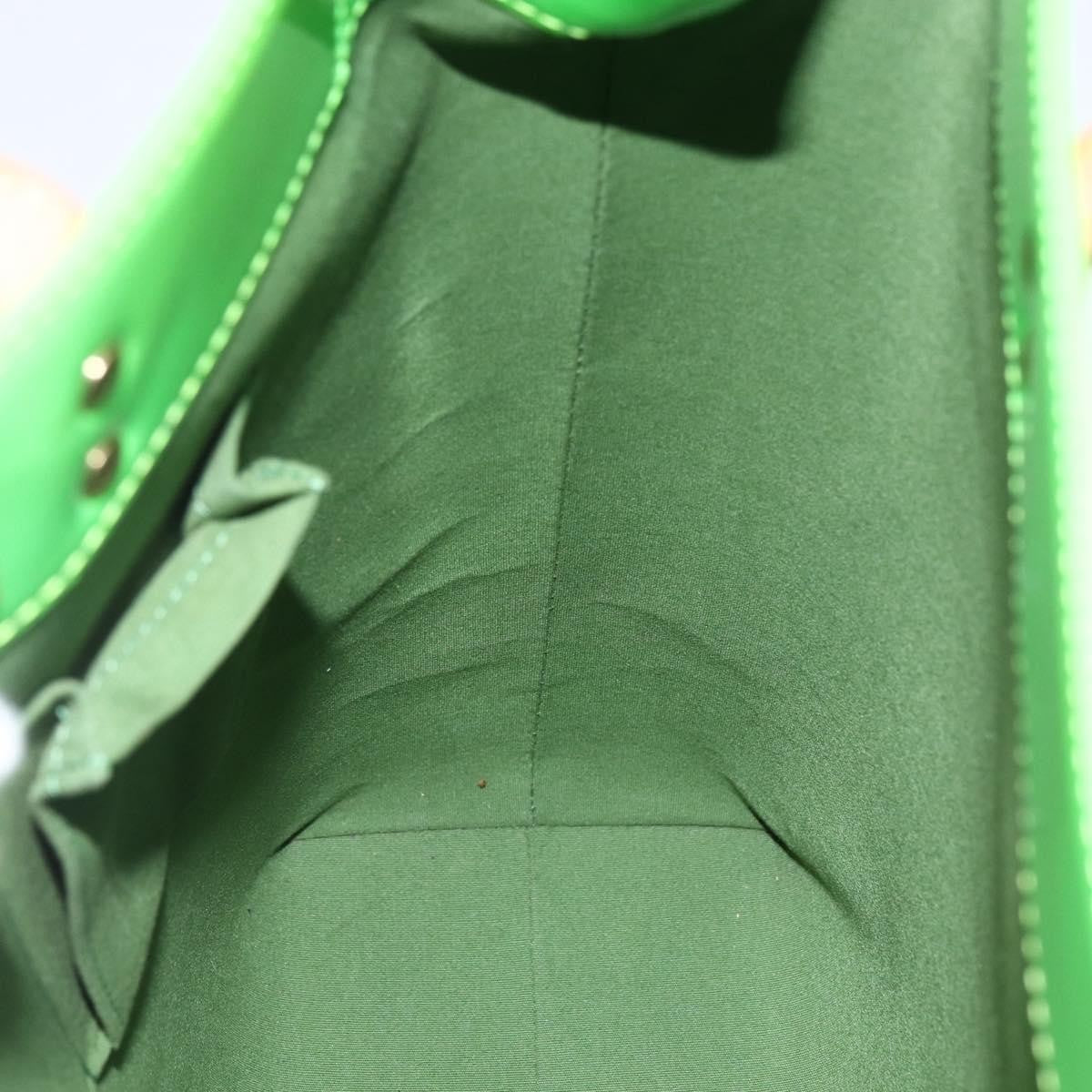 Louis Vuitton Robert Wilson Reade Vernis, Green, Patent Leather, Tote Bag