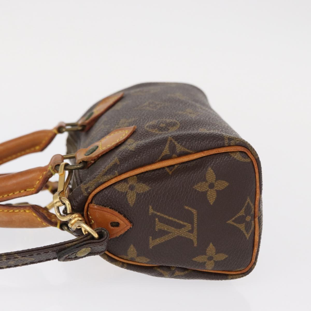 Louis Vuitton Speedy Mini HL Handbag Monogram Canvas, BROWN, CANVAS, Handbag