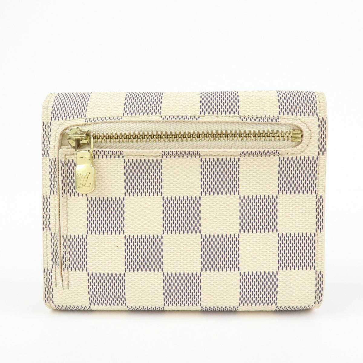 Louis Vuitton Koala Damier, Beige, Canvas, Wallet