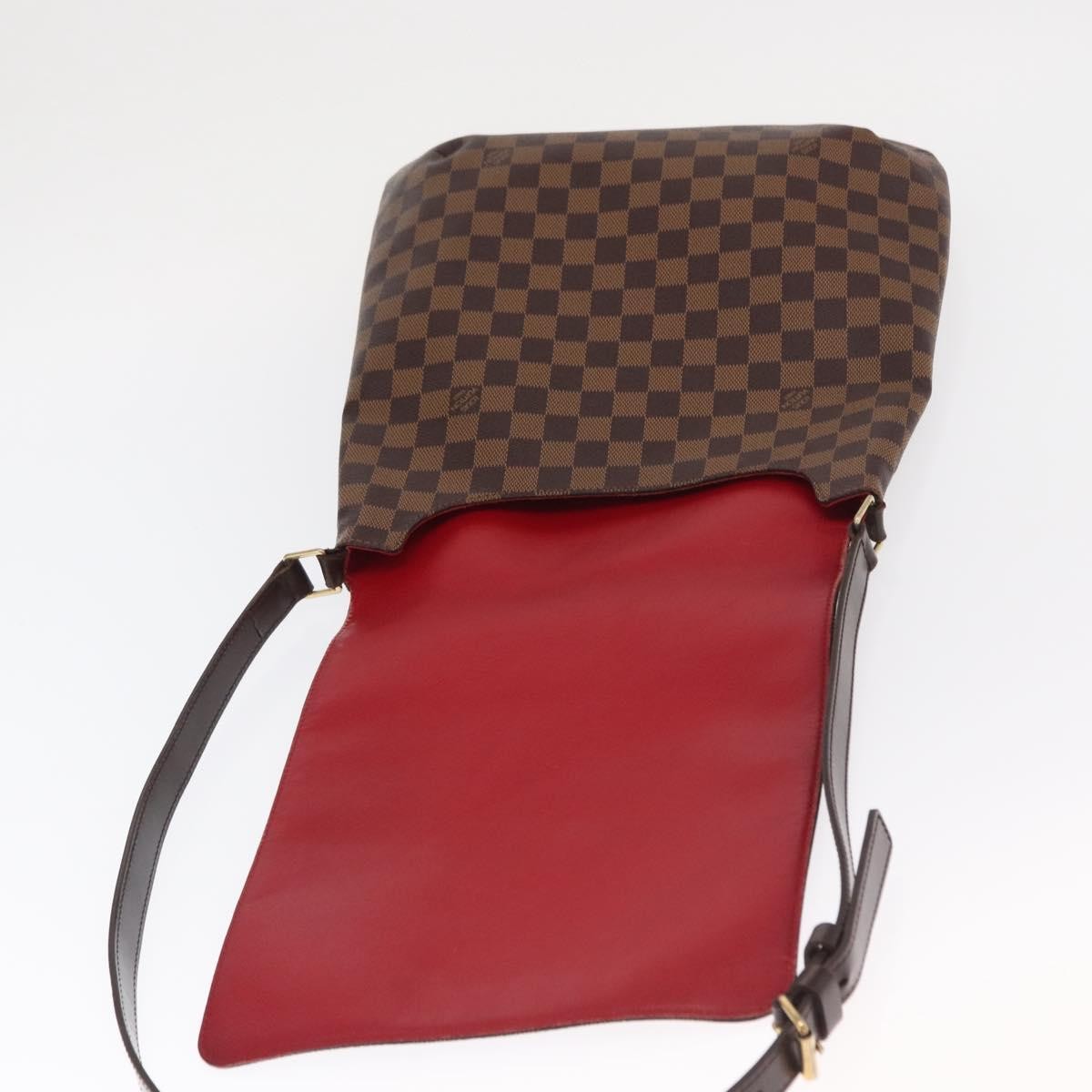 Louis Vuitton Musette Damier, Brown, Canvas, Handbag