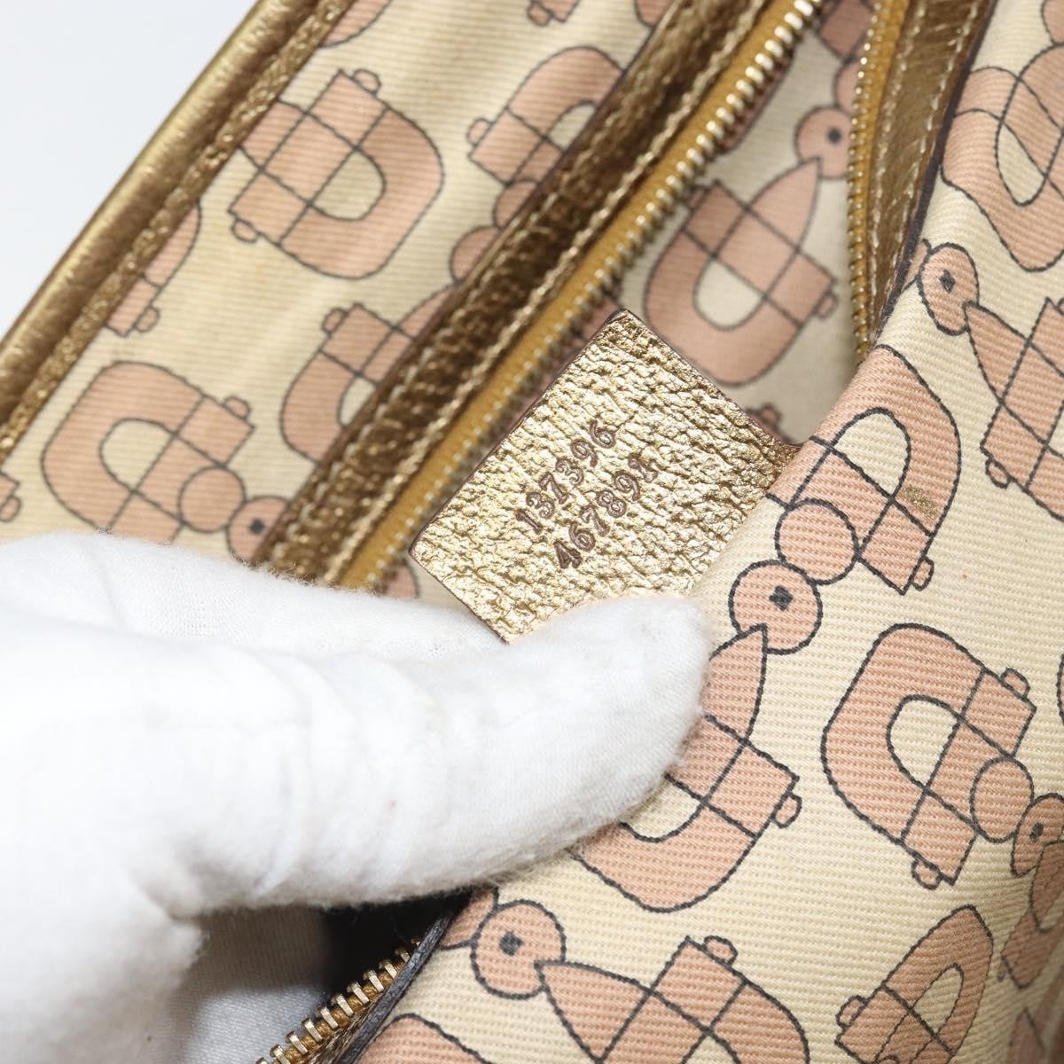 Gucci Jolicoeur GG Canvas, Beige, Canvas, Tote Bag