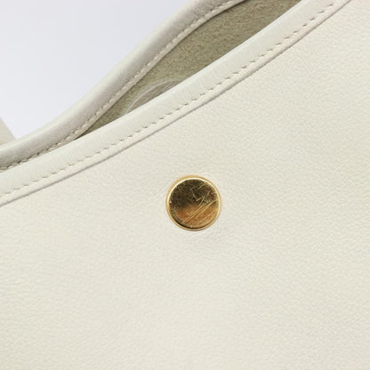 Hermes Vespa Courchevel, White, Leather, Shoulder Bag