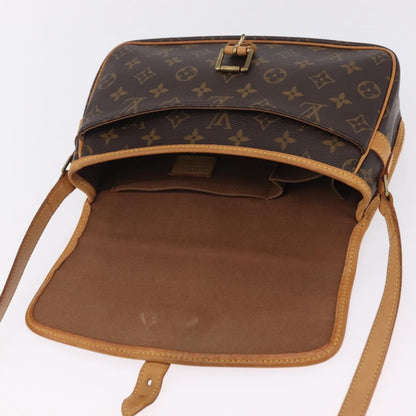 Louis Vuitton Sologne Monogram Canvas, Brown, Canvas, Handbag