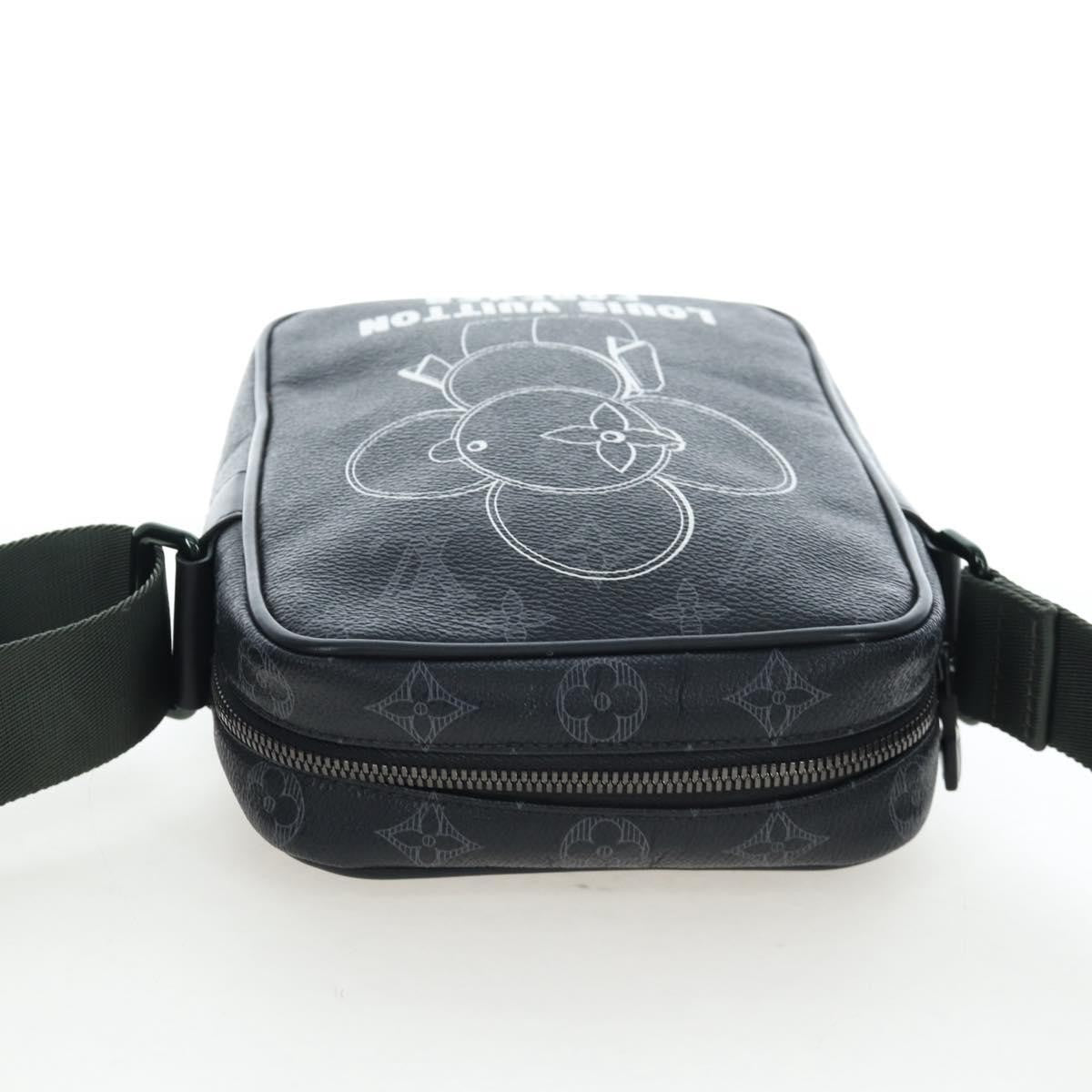 Louis Vuitton Danube Limited Edition Vivienne Monogram Eclipse, Black, Canvas, Shoulder Bag