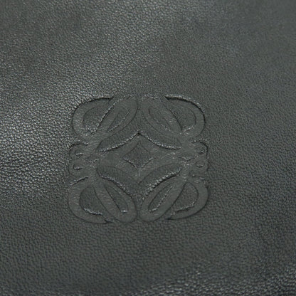 Loewe Vintage Anagram Leather, Black, Leather, Handbag