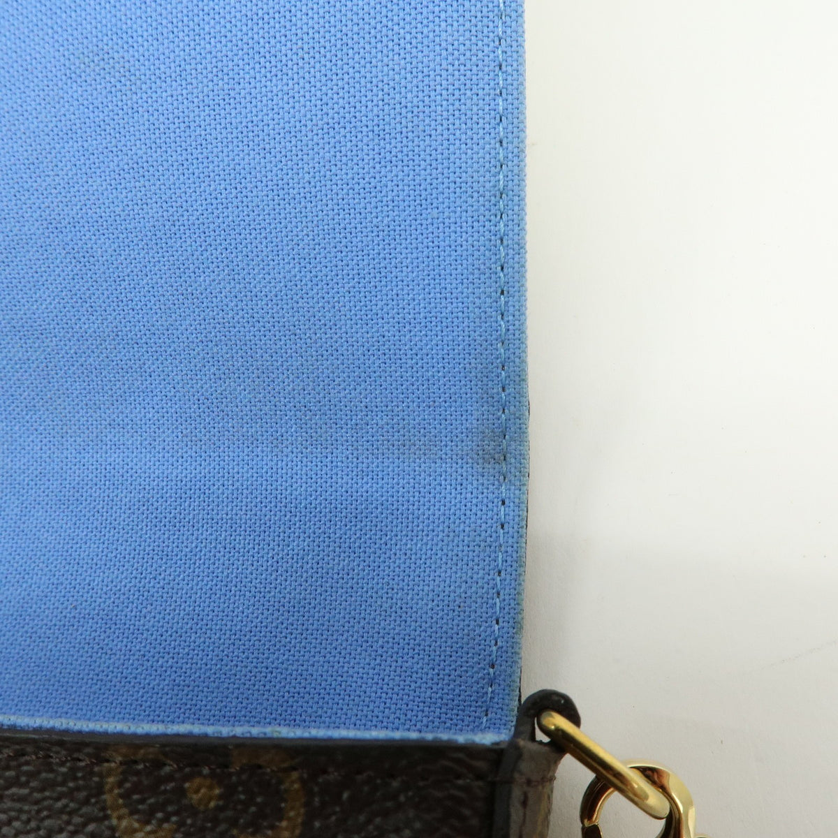 Louis Vuitton Felicie Pochette Limited Edition Vivienne Xmas Monogram Canvas, Brown, Canvas, Clutch