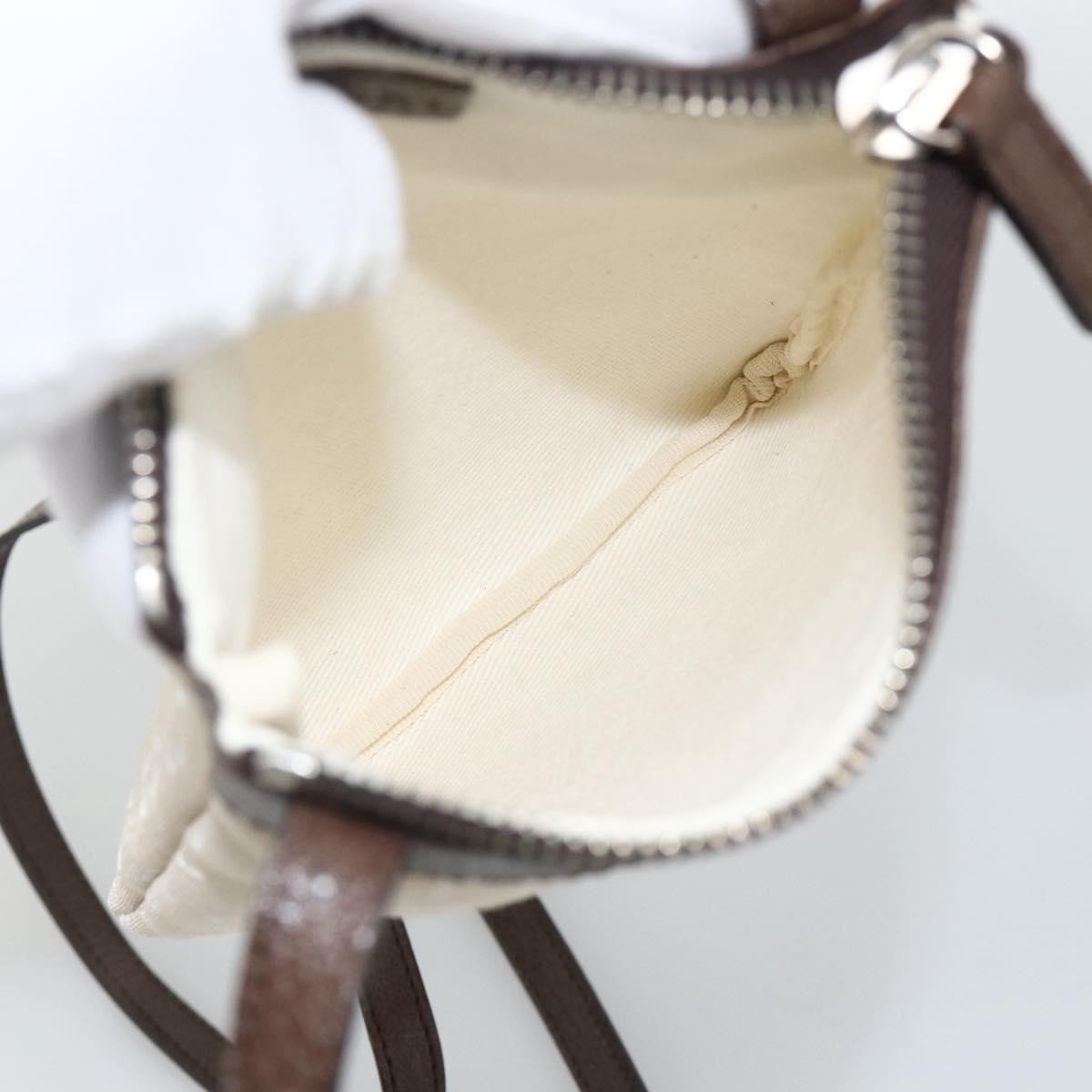 Bvlgari Logomania Canvas with Leather, Beige, Canvas, Shoulder Bag