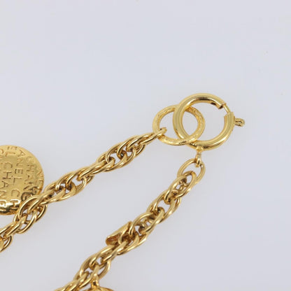 Chanel Vintage Diamond Coco Mademoiselle Long Metal, Gold, Metal, Necklace