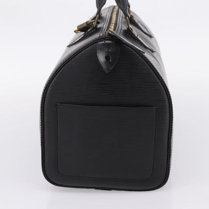 Louis Vuitton Speedy Epi Leather, Black, Leather, Handbag