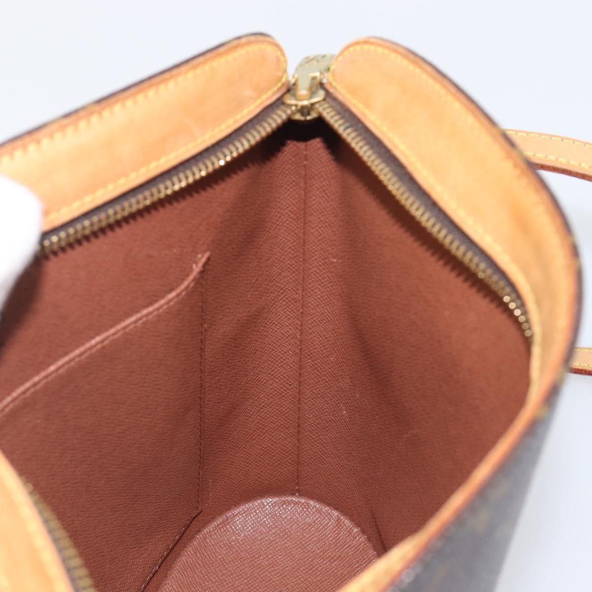 Louis Vuitton Drouot Monogram Canvas, Brown, Canvas, Shoulder Bag