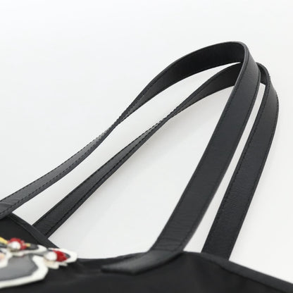 Prada Zip Tote Tessuto, Black, Nylon, Tote Bag