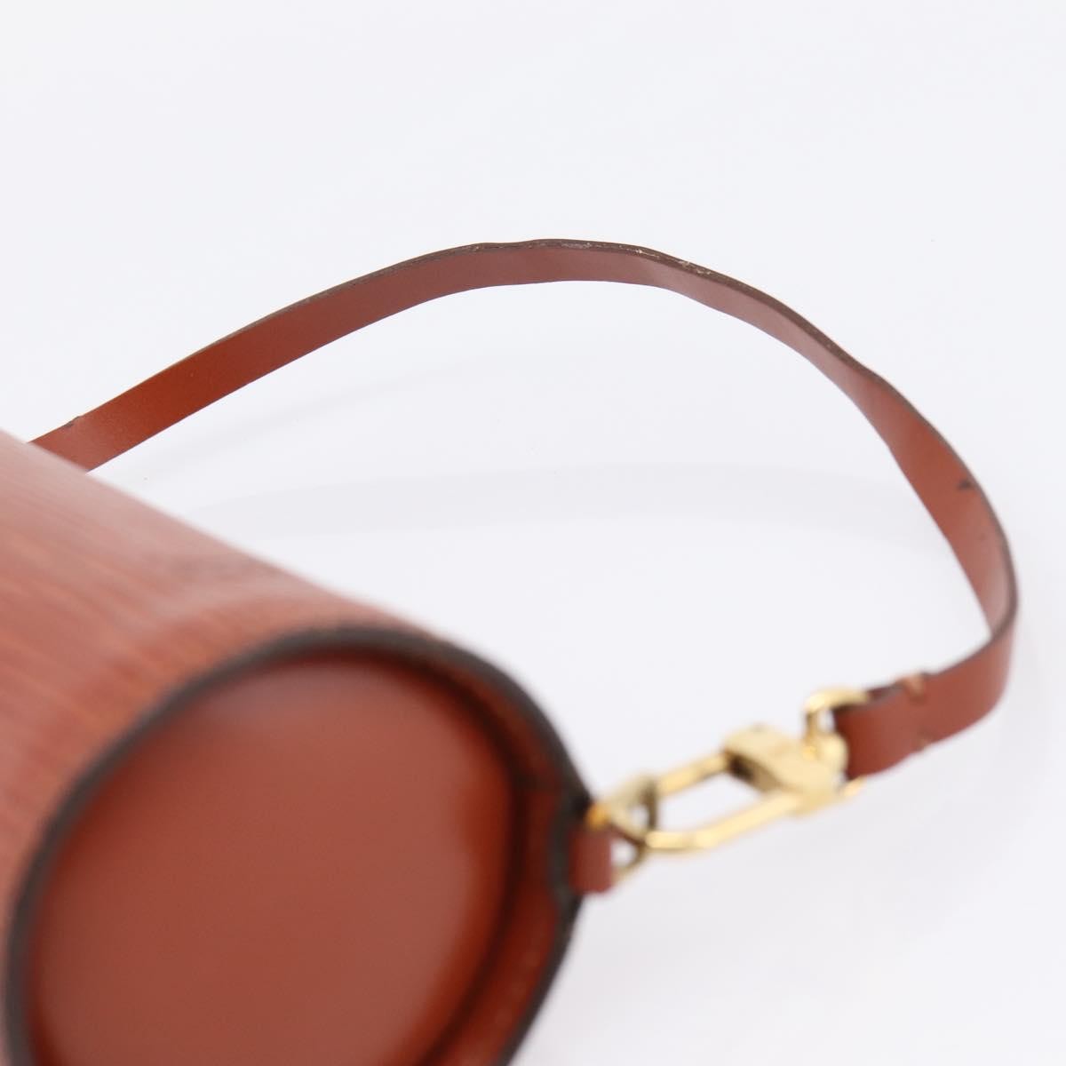 Louis Vuitton Soufflot Pochette Epi Leather, Brown, Leather, Clutch