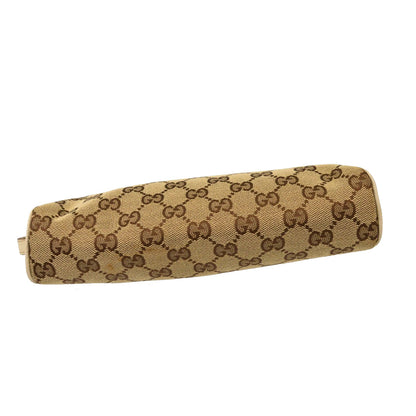Gucci Jolicoeur Pochette GG Canvas, Beige, Canvas, Clutch