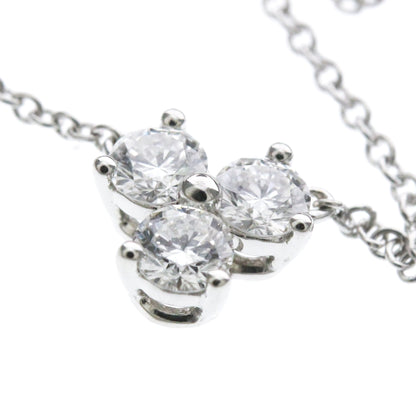Tiffany & Co. Aria Pendant Platinum and Diamonds, Silver, Platinum, Necklace