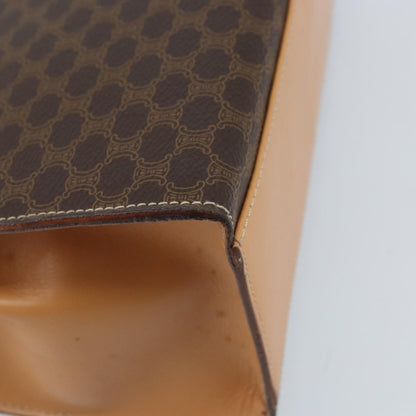 Celine Handbag Canvas, Brown, Canvas, Handbag