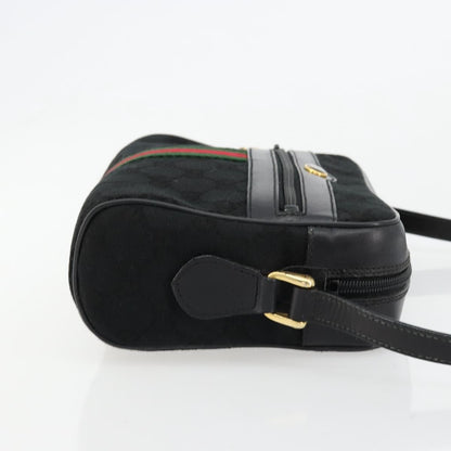 Gucci Ophidia GG Canvas, Black, Canvas, Shoulder Bag