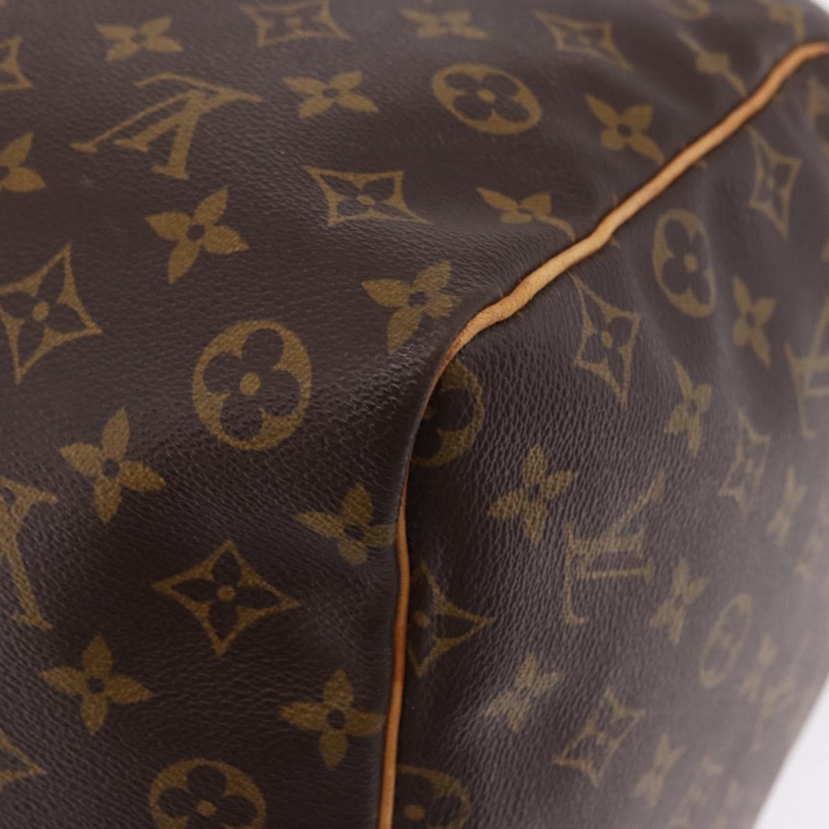 Louis Vuitton Keepall Monogram, Brown, Canvas, Travel Bag