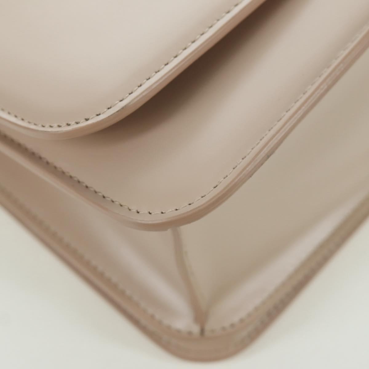 Bottega Veneta BV Classic Textured Calfskin, Beige, Leather, Handbag