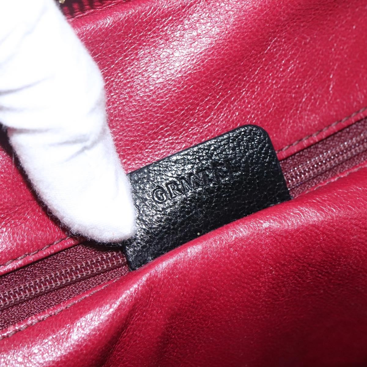 Bvlgari Chandra Leather, Black, Leather, Shoulder Bag