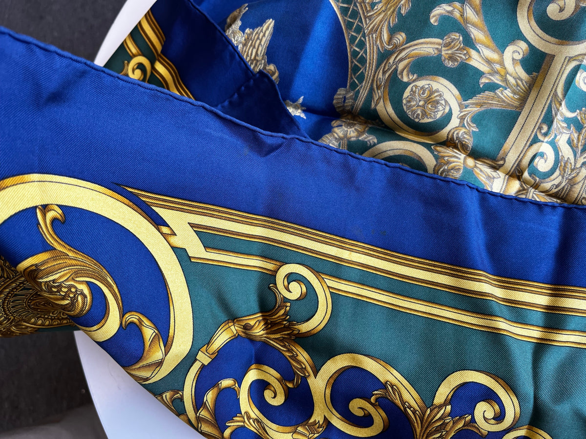 Hermes Carré 90 Silk multicolor, Multicolour, Silk, Scarf