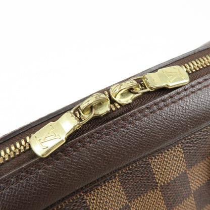Louis Vuitton Triana Damier, Brown, Canvas, Handbag