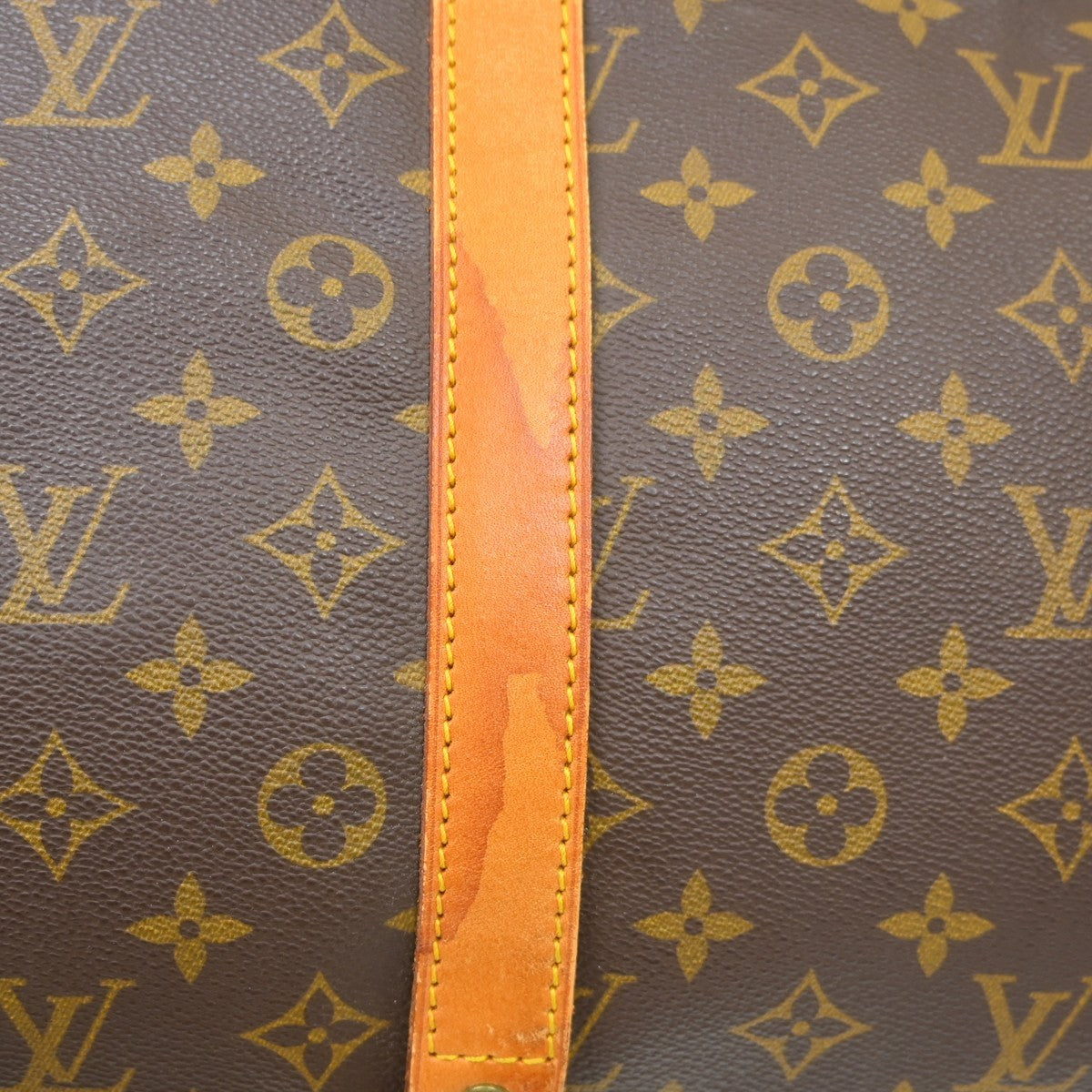 Louis Vuitton Keepall Monogram Canvas, Brown, Canvas, Travel Bag