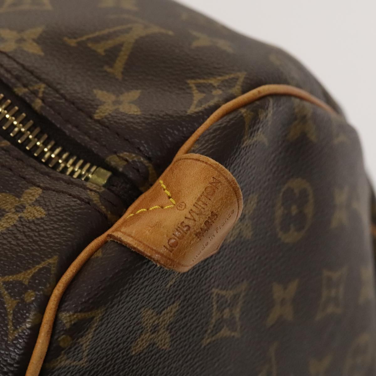 Louis Vuitton Keepall Bag Monogram Canvas, BROWN, CANVAS, Travel bag