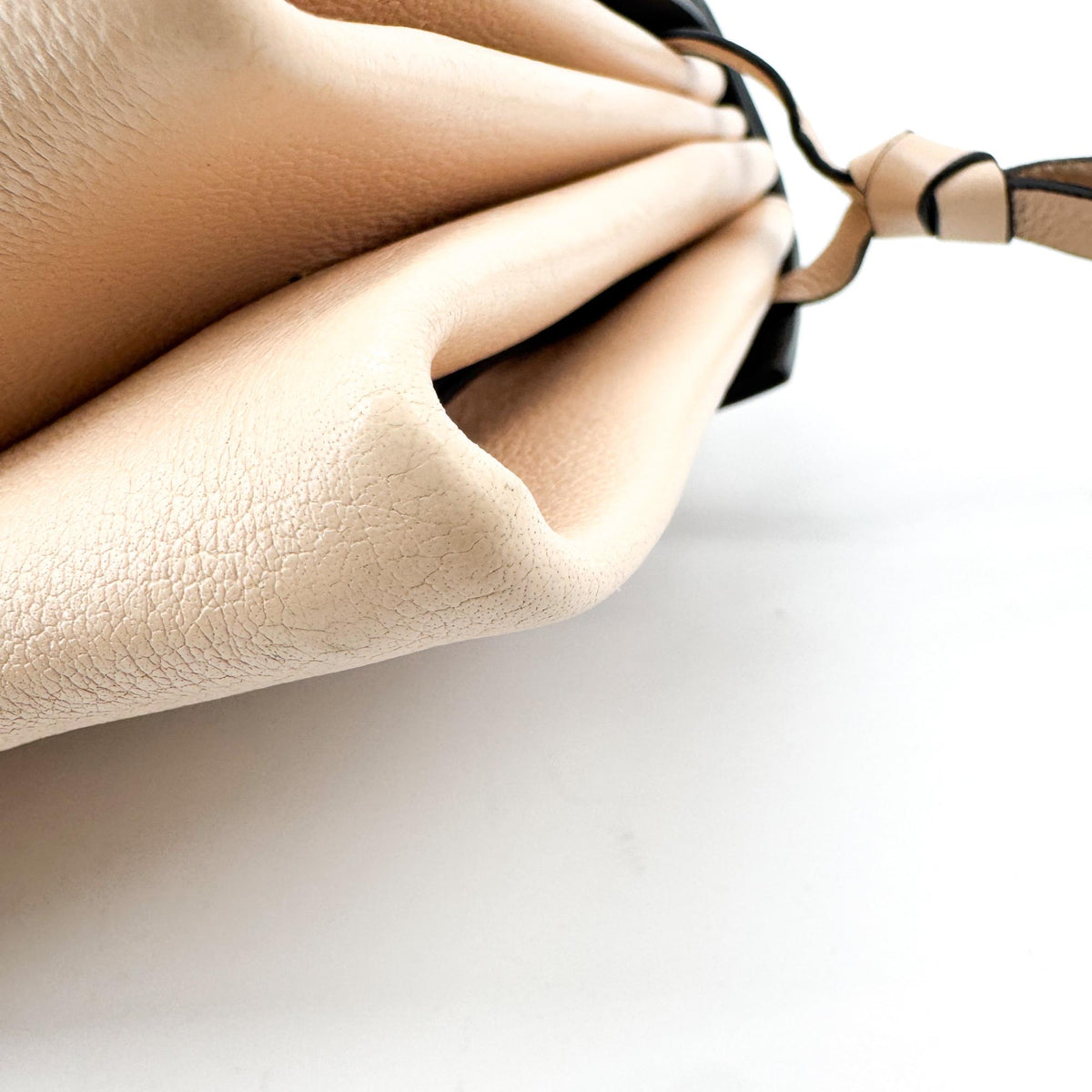 Valentino Garavani VRing Leather, Brown, Leather, Crossbody Bag