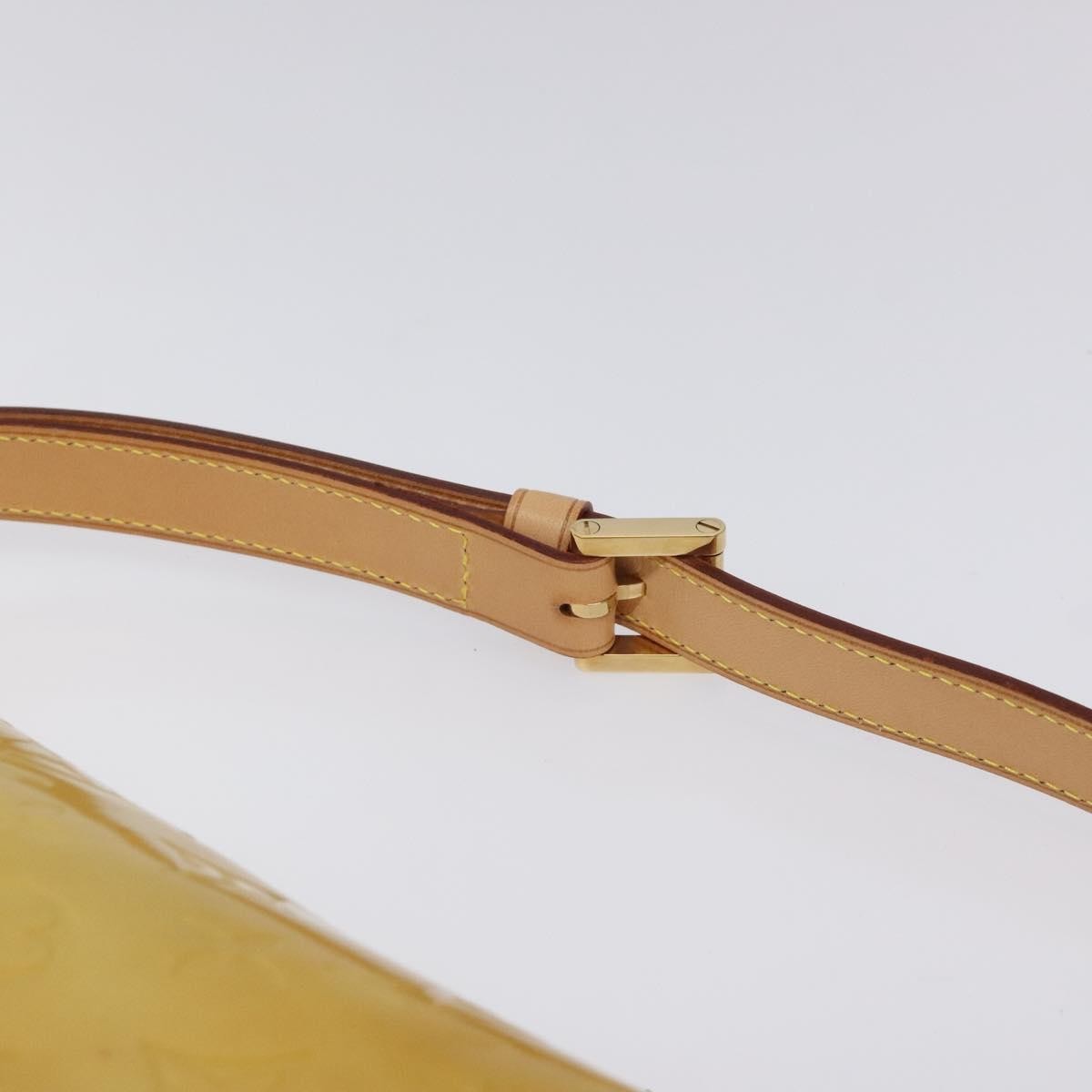 Louis Vuitton Thompson Street Monogram Vernis, Beige, Patent Leather, Shoulder Bag