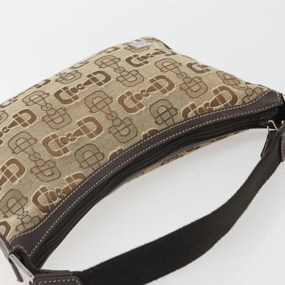 Gucci Vintage Top Handle Canvas, Beige, Canvas, Handbag