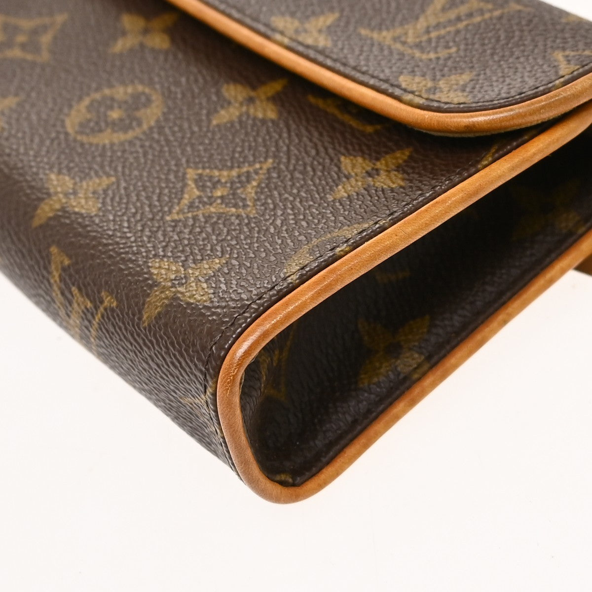 Louis Vuitton Florentine Waist Monogram Canvas, Brown, Canvas, Handbag