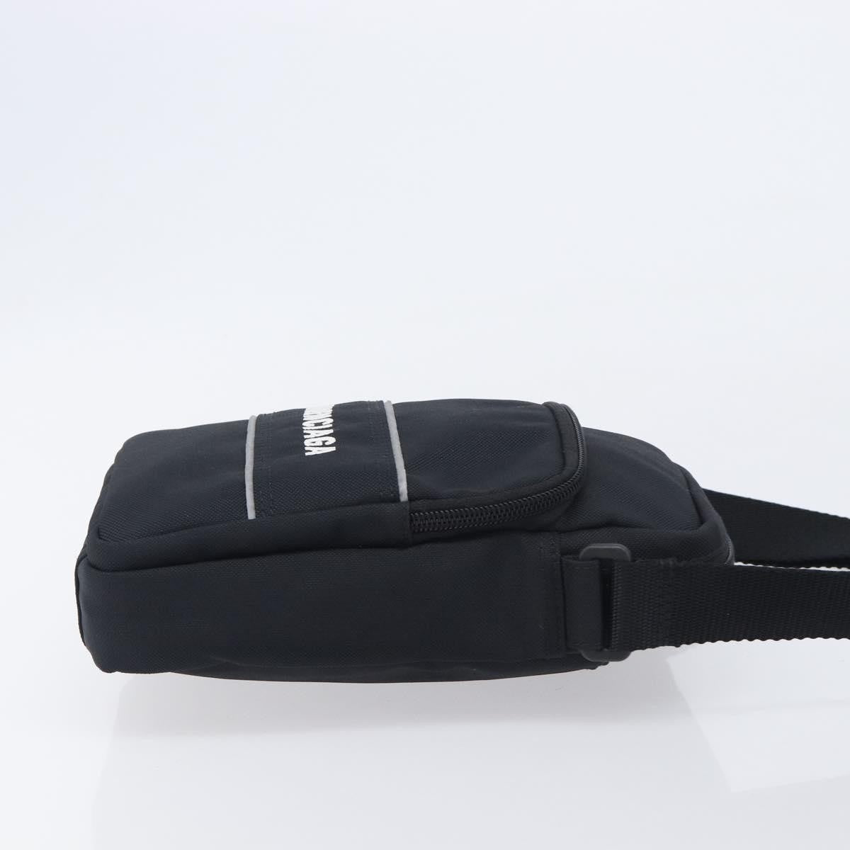 Balenciaga Sport Messenger Nylon, Black, Nylon, Handbag