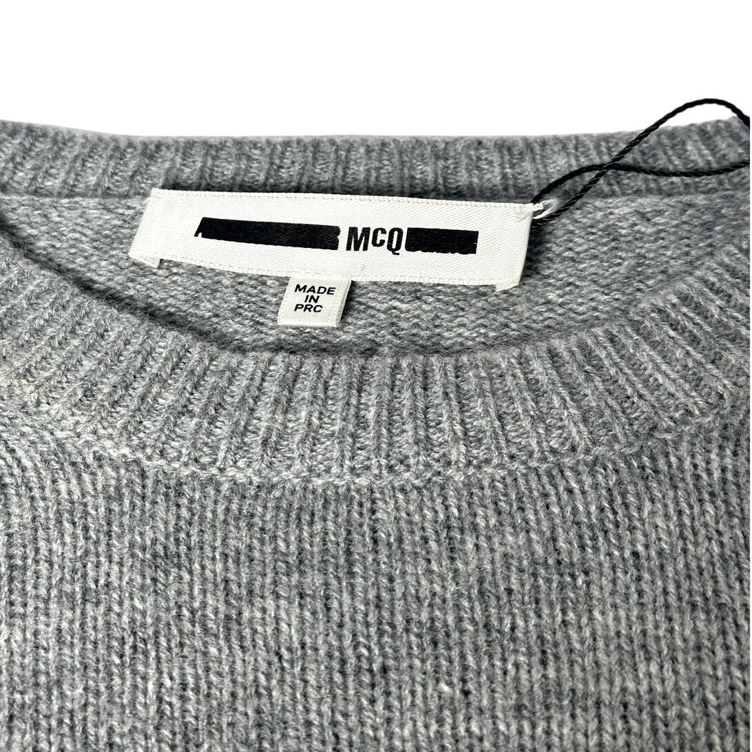 ALEXANDER MCQUEEN Cold Shoulder Wool Sweater - Brandsamsara