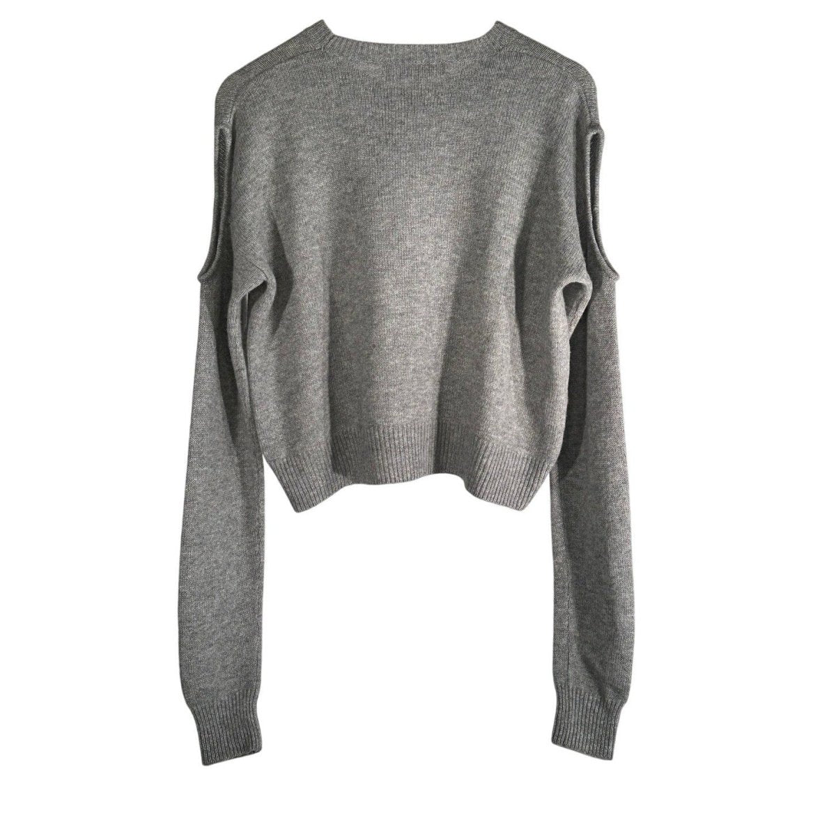 ALEXANDER MCQUEEN Cold Shoulder Wool Sweater - Brandsamsara