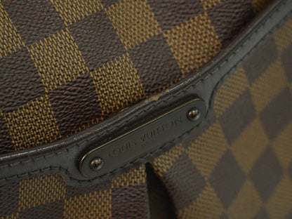 Louis Vuitton Bloomsbury Damier Ebene, Brown, Canvas, Shoulder Bag